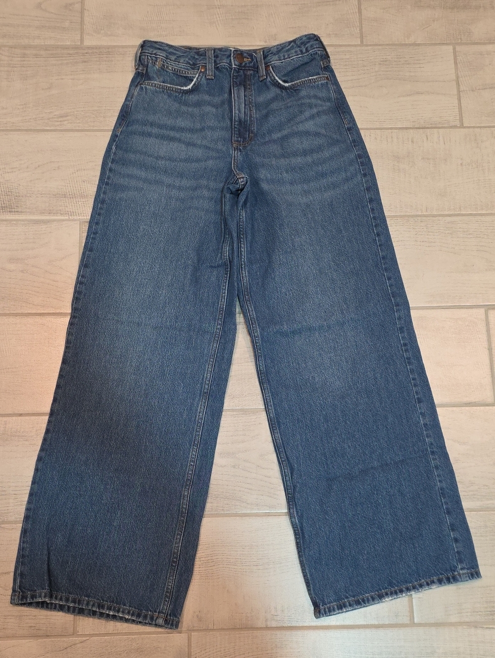 Wrangler Retro High-Rise Wide Leg Jeans Women's Size 29x34